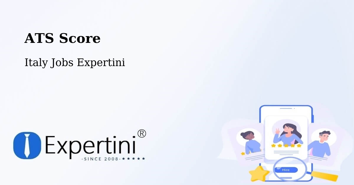 Resume ATS Score & Job Description Match Tool – Testico - Italy Jobs Expertini