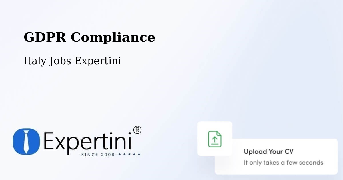 EU GDPR Compliance Statement – Testico - Italy Jobs Expertini