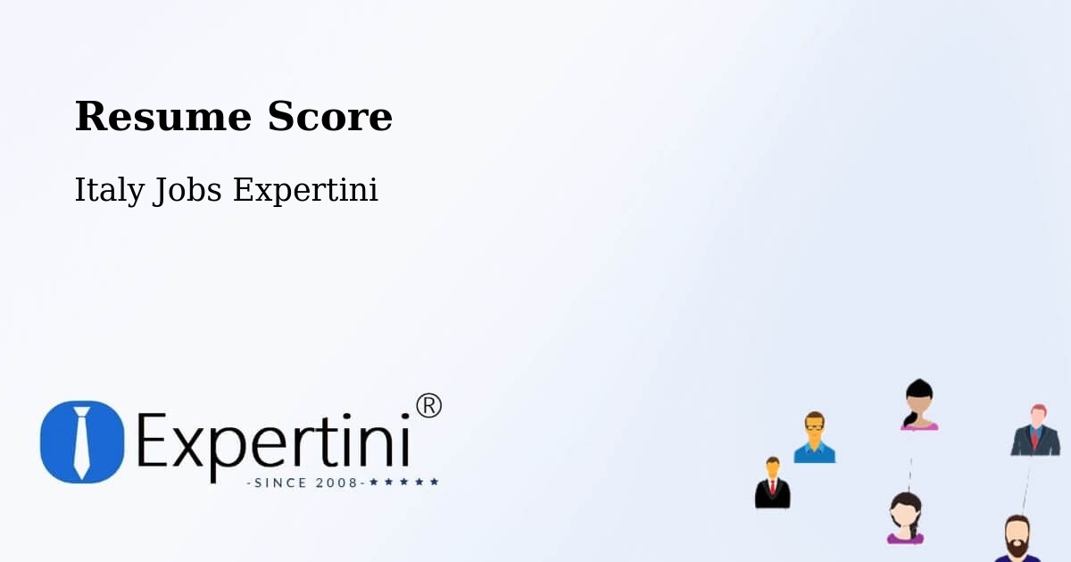 Resume Score & Job Description Match Tool – Testico - Italy Jobs Expertini